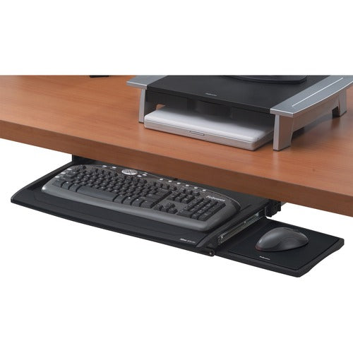 Fellowes Deluxe Keyboard Drawer With Soft Touch Wrist Rest 8031201