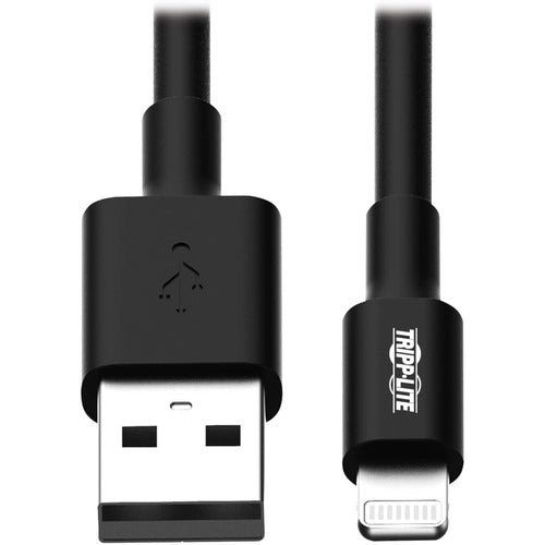 Tripp Lite by Eaton 3ft (1M) Black USB Sync / Charge Cable with Lightning Connector M100-003-BK