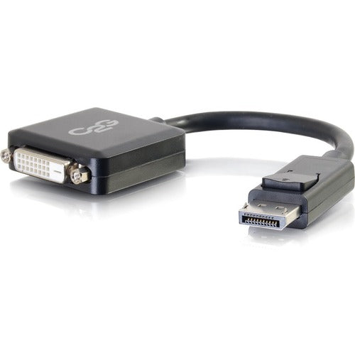 C2G 8in DisplayPort to DVI-D (Single-Link) Adapter Converter - M/F 54321