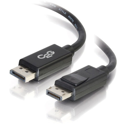 C2G 6ft DisplayPort Cable with Latches - 8K Ultra HD - DP 1.2 - M/M 54401