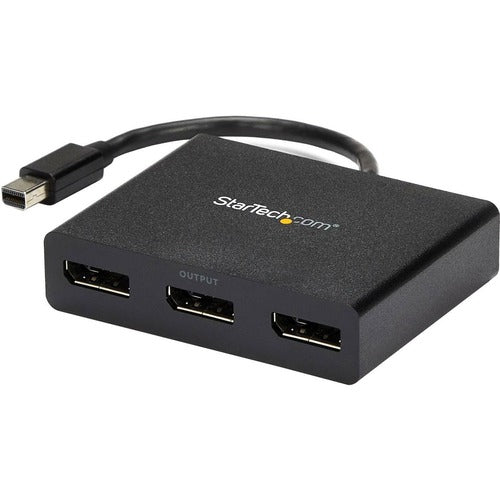 StarTech.com Mini DisplayPort to DisplayPort Multi-Monitor Splitter - 3-Port MST Hub MSTMDP123DP