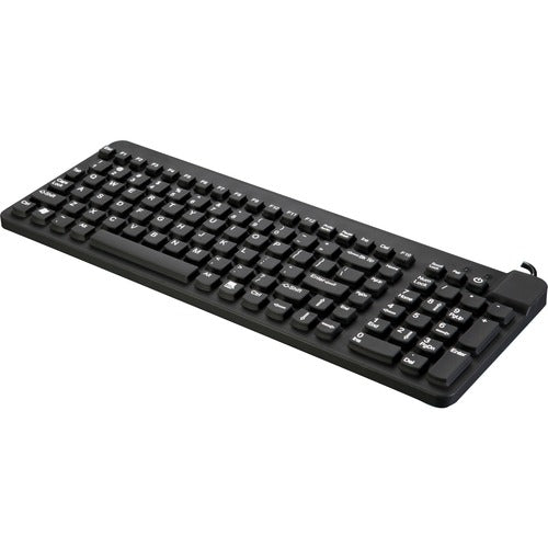 Man &amp; Machine Premium Full Size Waterproof Disinfectable Keyboard RCLP/B5