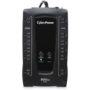 CyberPower AVR Series AVRG900U 900VA 480W Desktop UPS with AVR and USB AVRG900U