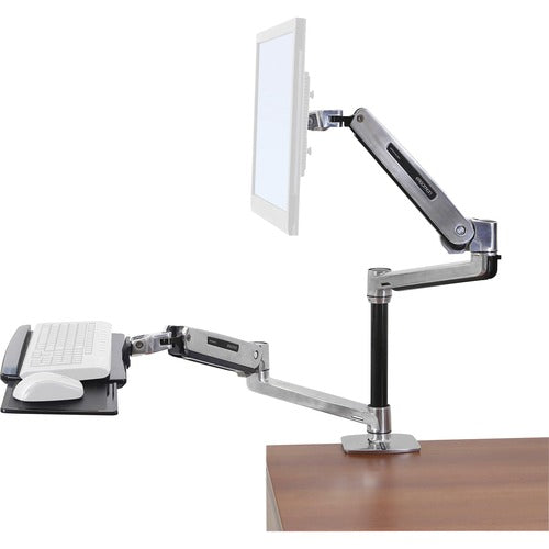 Ergotron WorkFit-LX, Sit-Stand Desk Mount System 45-405-026