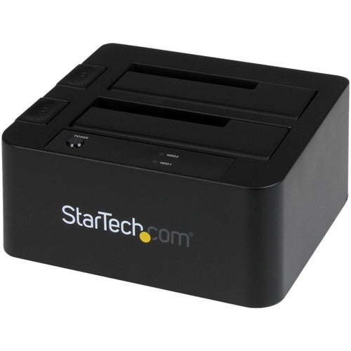 StarTech.com USB 3.0/eSATA to Dual 2.5/3.5in SATA Hard Drive Docking Station SDOCK2U33EB