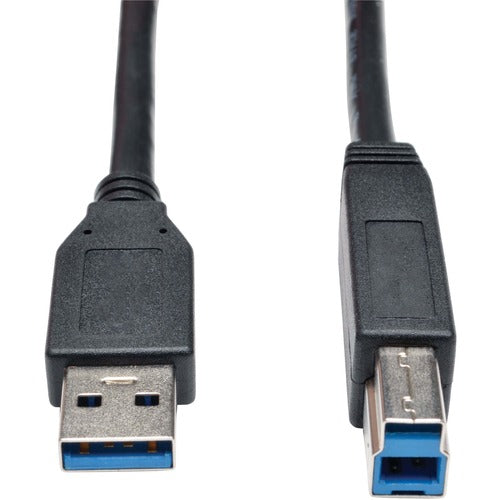 Tripp Lite by Eaton USB 3.0 SuperSpeed Device Cable (AB M/M) Black, 15-ft. U322-015-BK