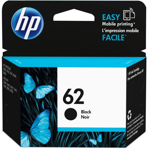 HP 62 Black Original Ink Cartridge C2P04AN#140