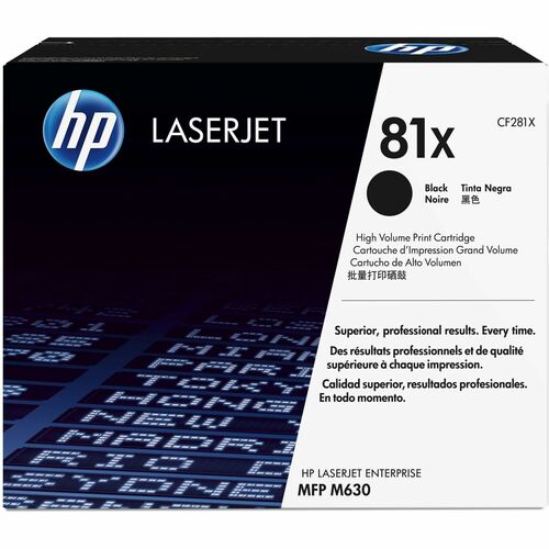 HP 81X (CF281X) LaserJet Toner Cartridge CF281X