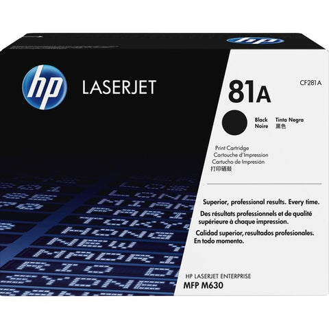 HP 81A (CF281A) LaserJet Toner Cartridge CF281A