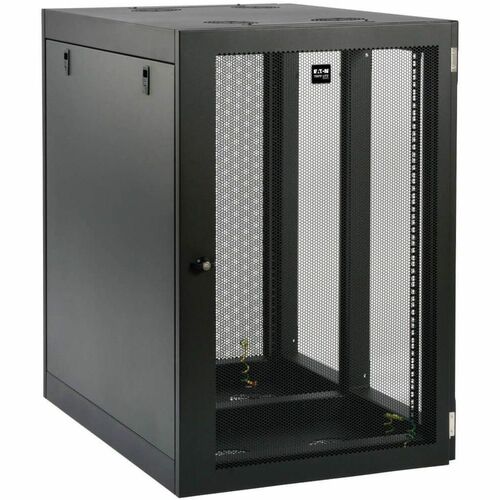 Tripp Lite by Eaton SmartRack Heavy-Duty Side-Mount Wall-Mount Rack Enclosure Cabinet SRW18UHD