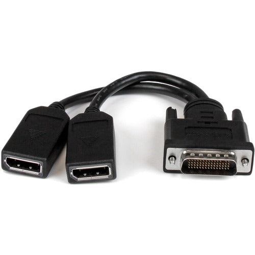 StarTech.com 8in LFH 59 Male to Dual Female DisplayPort DMS 59 Cable DMSDPDP1