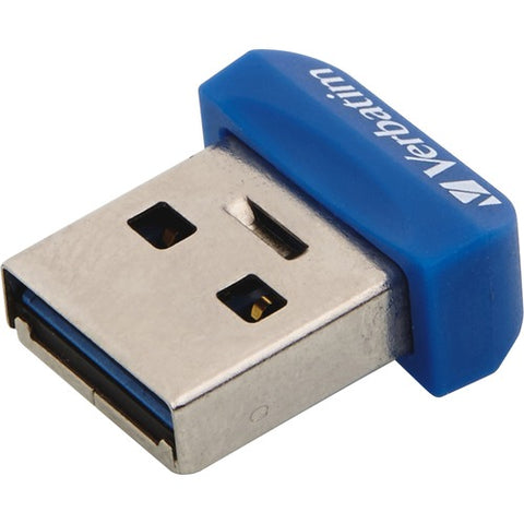 Verbatim 64GB Store 'N' Stay Nano USB 3.2 Gen 1 Flash Drive - Blue 98711