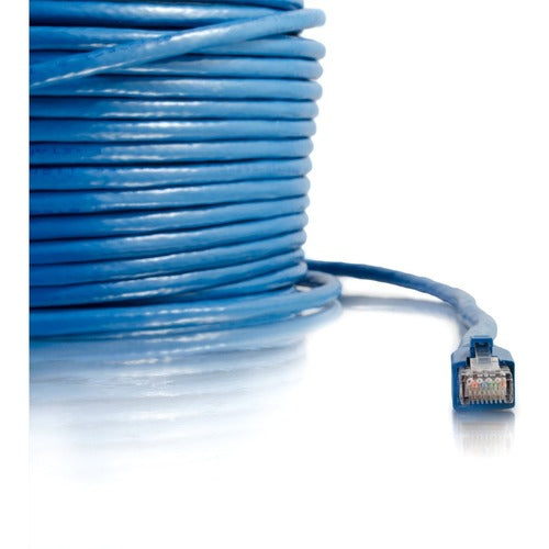 C2G 150ft Cat6 Shielded Ethernet Cable - Cat 6 Network Patch Cable - Blue 43170