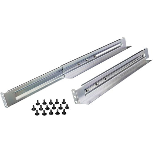 CyberPower Universal Rack Mount Adjustable Length Rail Kit for up to 231 Lbs 1U &amp; 2U 4POSTRAIL