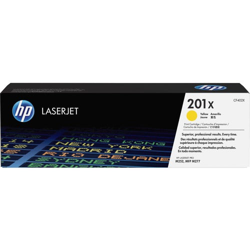 HP 201X (CF402X) High Yield Toner Cartridge CF402X