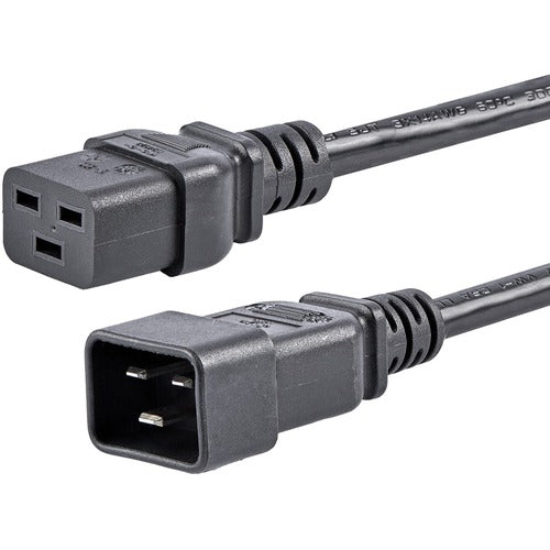 StarTech.com Computer Power Cord - C19 to C20, 14 AWG, 6 ft PXTC19C20146