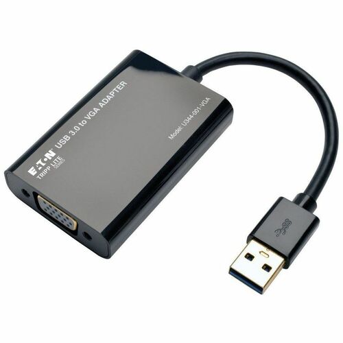 Tripp Lite by Eaton USB 3.0 SuperSpeed to VGA Adapter, 512MB SDRAM - 2048x1152,1080p U344-001-VGA