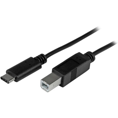 StarTech.com 1m (3ft) USB-C to USB-B Cable - M/M - USB 2.0 - USB Type-C to USB Type-B Cable USB2CB1M