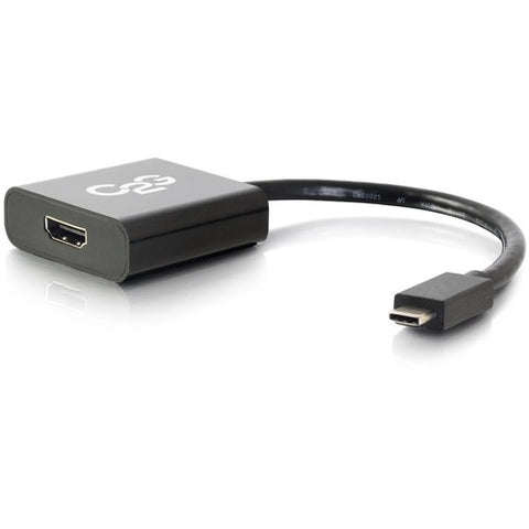 C2G USB 3.1 USB C to HDMI Audio/Video Adapter 4K 30Hz - Black TAA 29474