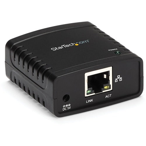 StarTech.com 10/100Mbps Ethernet to USB 2.0 Network LPR Print Server PM1115U2