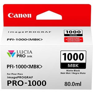 Canon PFI-1000 Matte Black Ink Tank 0545C002