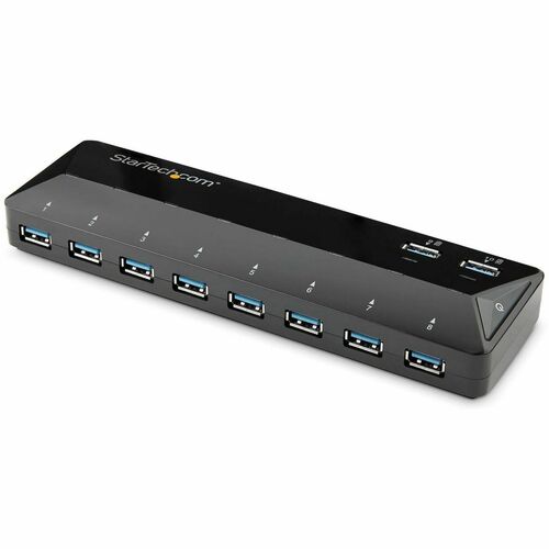 StarTech.com 10-Port USB 3.0 Hub with Charge and Sync Ports - 2 x 1.5A Ports ST103008U2C