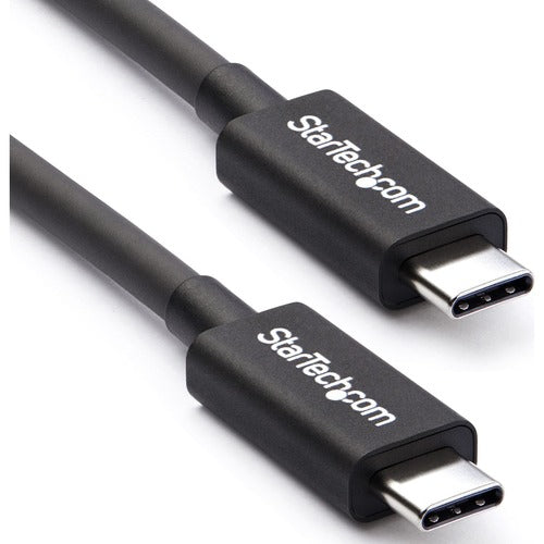 StarTech.com 0.5m Thunderbolt 3 (40Gbps) USB C Cable - Thunderbolt and USB Compatible TBLT34MM50CM