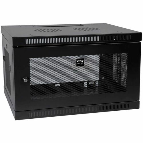 Tripp Lite by Eaton SmartRack 6U Low-Profile Switch-Depth-Plus Wall-Mount Rack Enclosure Cabinet SRW6UDP