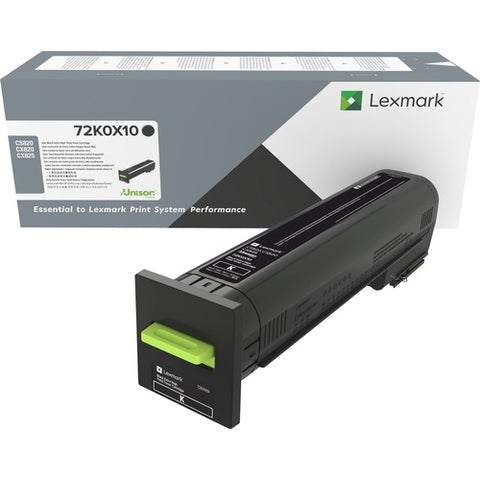 Lexmark 33K Black Toner Cartridge (CS820, CX820/825) 72K0X10