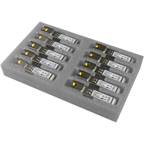 StarTech.com Cisco GLC-T Compatible SFP Transceiver Module - 1000BASE-T - 10 Pack GLCT10PKST