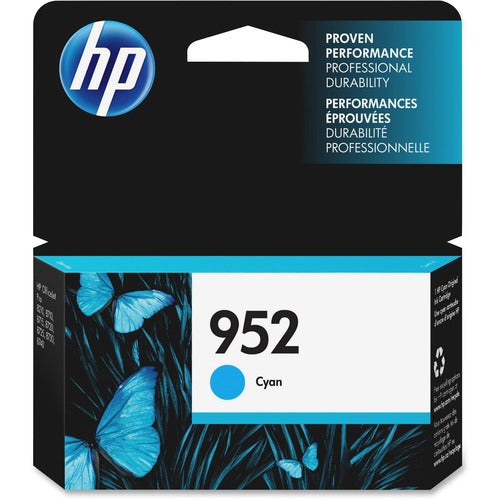 HP 952 Cyan Original Ink Cartridge L0S49AN#140