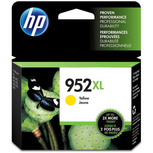 HP 952XL High Yield Yellow Original Ink Cartridge L0S67AN#140