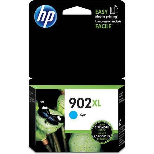 HP 902XL (T6M02AN#140) High Yield Cyan Original Ink Cartridge T6M02AN#140