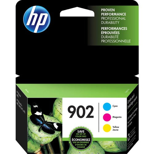 HP 902 3-pack Cyan/Magenta/Yellow Original Ink Cartridges T0A38AN#140