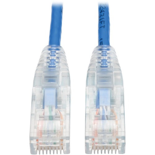 Tripp Lite series N201-S03-BL Cat6 Gigabit Snagless Slim UTP Patch Cable (RJ45 M/M), 3 ft. N201-S03-BL