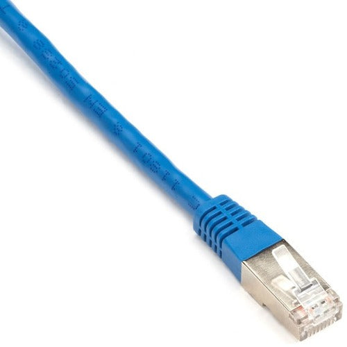 Black Box CAT6 250-MHz Stranded Patch Cable Slim Molded Boot - S/FTP, CM PVC, Blue, 15FT EVNSL0272BL-0015