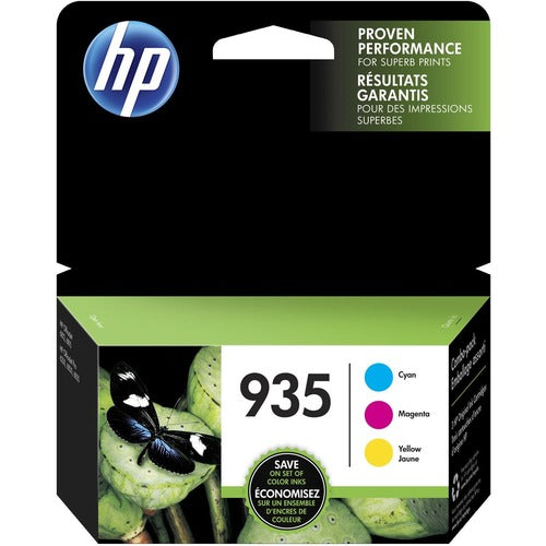 HP 935 3-pack Cyan/Magenta/Yellow Original Ink Cartridges N9H65FN#140