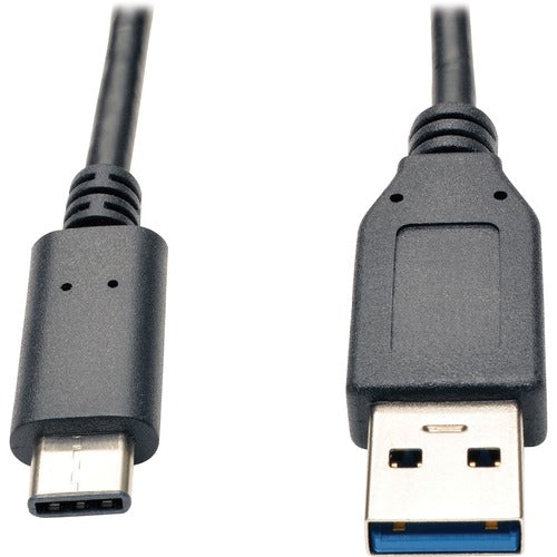 Tripp Lite series USB 3.1 Gen 2 (10 Gbps) Cable, USB Type-C (USB-C) to USB-A (M/M), 3 ft U428-003-G2