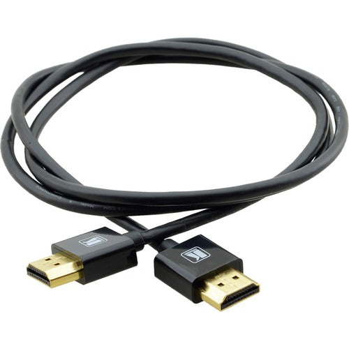 Kramer Ultra Slim Flexible High-Speed HDMI Cable with Ethernet - Black C-HM/HM/PICO/BK-6