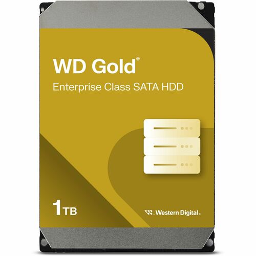 Western Digital Gold Enterprise Class SATA HDD Internal Storage, 1TB WD1005FBYZ