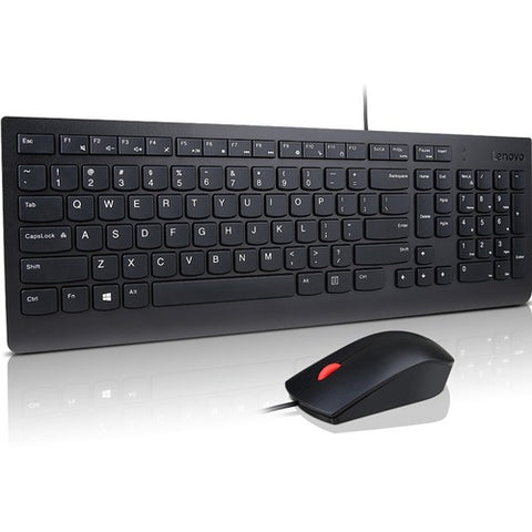 Lenovo Essential Wired Keyboard and Mouse Combo - US English 4X30L79883