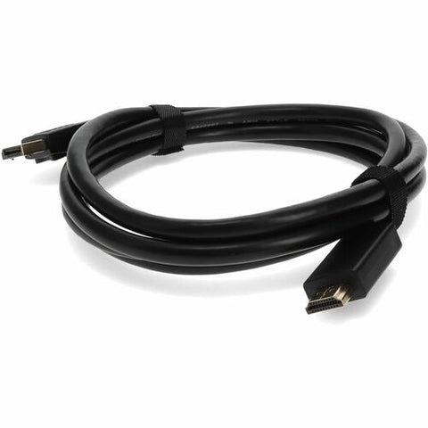 AddOn 6ft DisplayPort Male to HDMI Male Black Cable (Requires DP++) DISPORT2HDMIMM6F