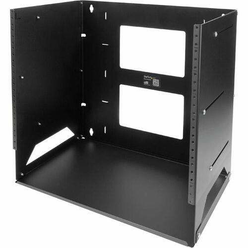 StarTech.com Wall-Mount Server Rack with Built-in Shelf - Solid Steel - 8U WALLSHELF8U