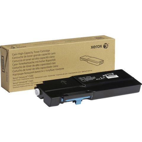 Xerox Genuine Cyan High Capacity Toner Cartridge For The VersaLink C400/C405 106R03514