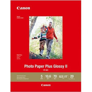 Canon Photo Paper Plus Glossy II - PP-301 - LTR (20 Sheets) 1432C003