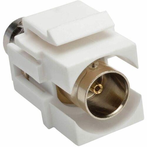 Tripp Lite by Eaton BNC All-in-One Keystone/Panel Mount Coupler (F/F), 75 Ohms A230-001-KP