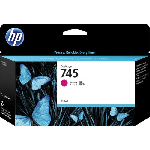 HP 745 130-ml DesignJet Magenta Ink Cartridge F9J95A