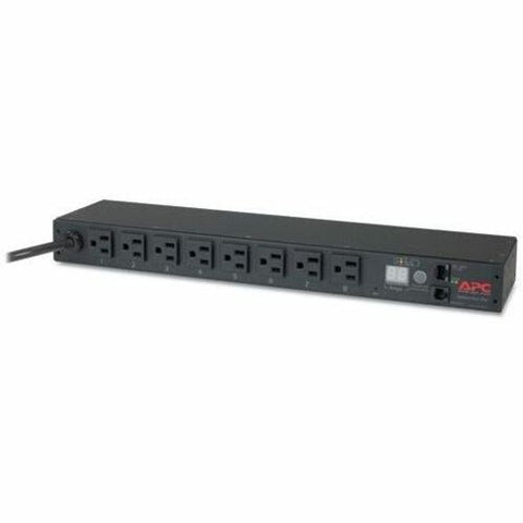 APC by Schneider Electric Rack PDU, Metered, 1U, 15A, 100/120V, (8) 5-15 AP7800B