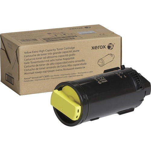 Xerox Genuine Yellow Extra High Capacity Toner Cartridge For The VersaLink C600 106R03918