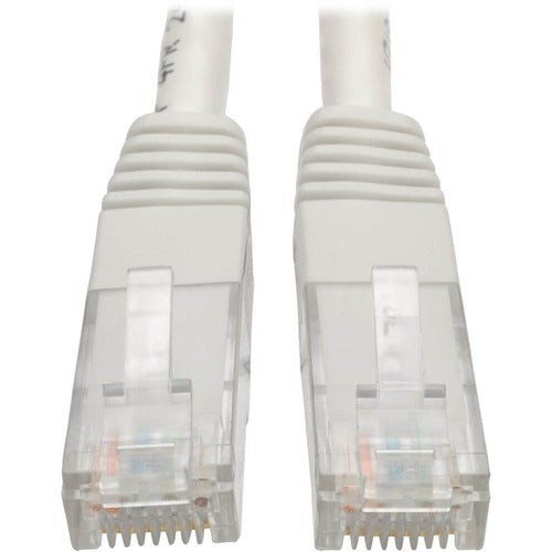 Tripp Lite by Eaton Cat6 Gigabit Molded Patch Cable (RJ45 M/M), White, 10 ft N200-010-WH